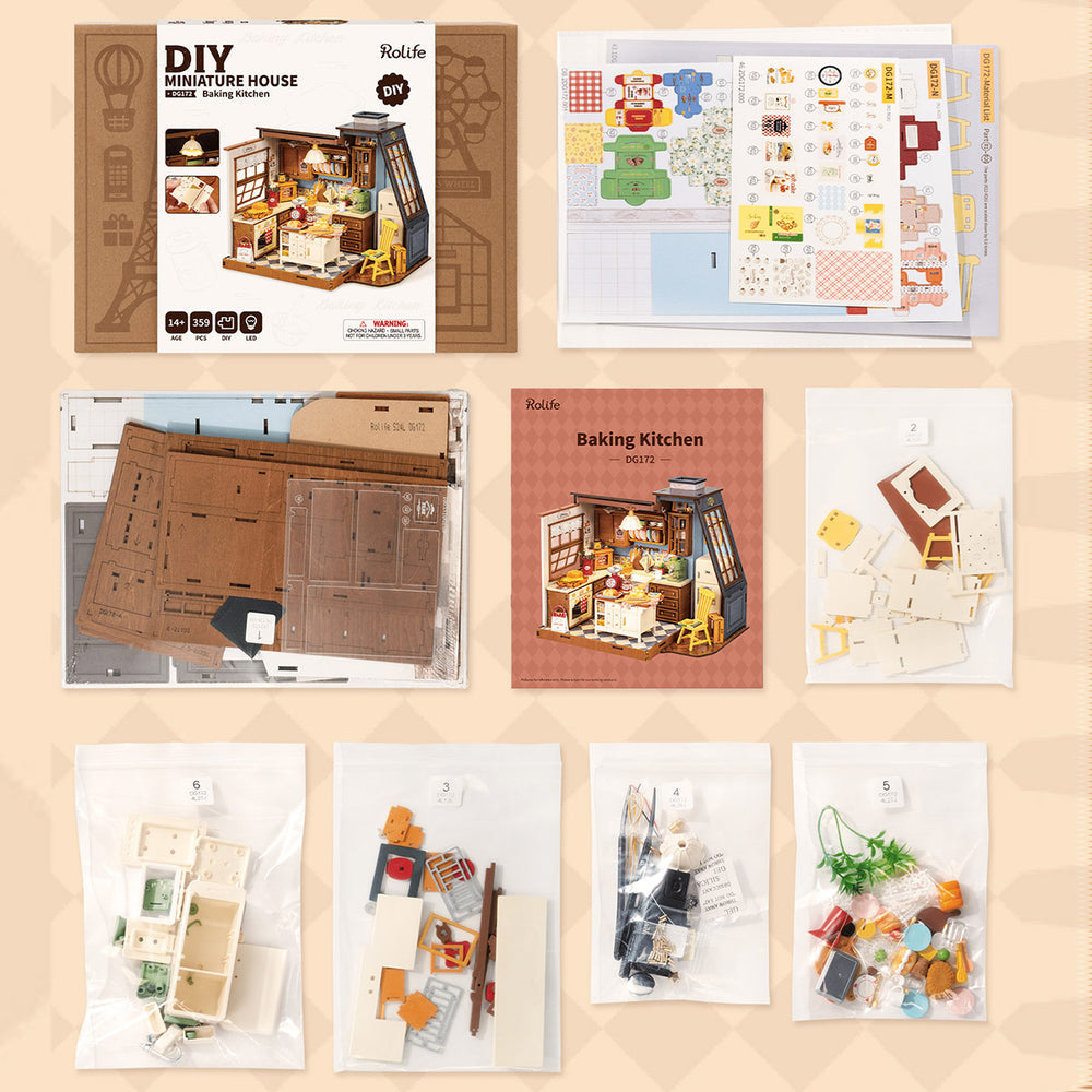 Rolife Baking Kitchen DG172