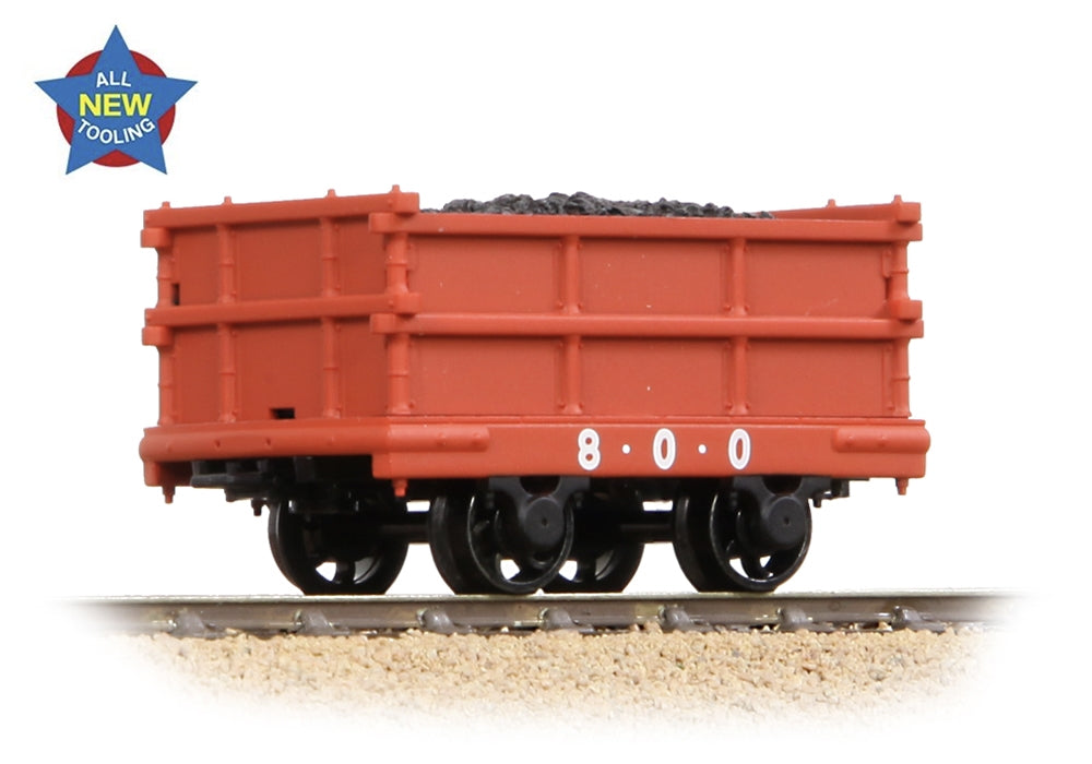 Narrow Gauge Dinorwic Coal Wagon Red [Wl] 73-030