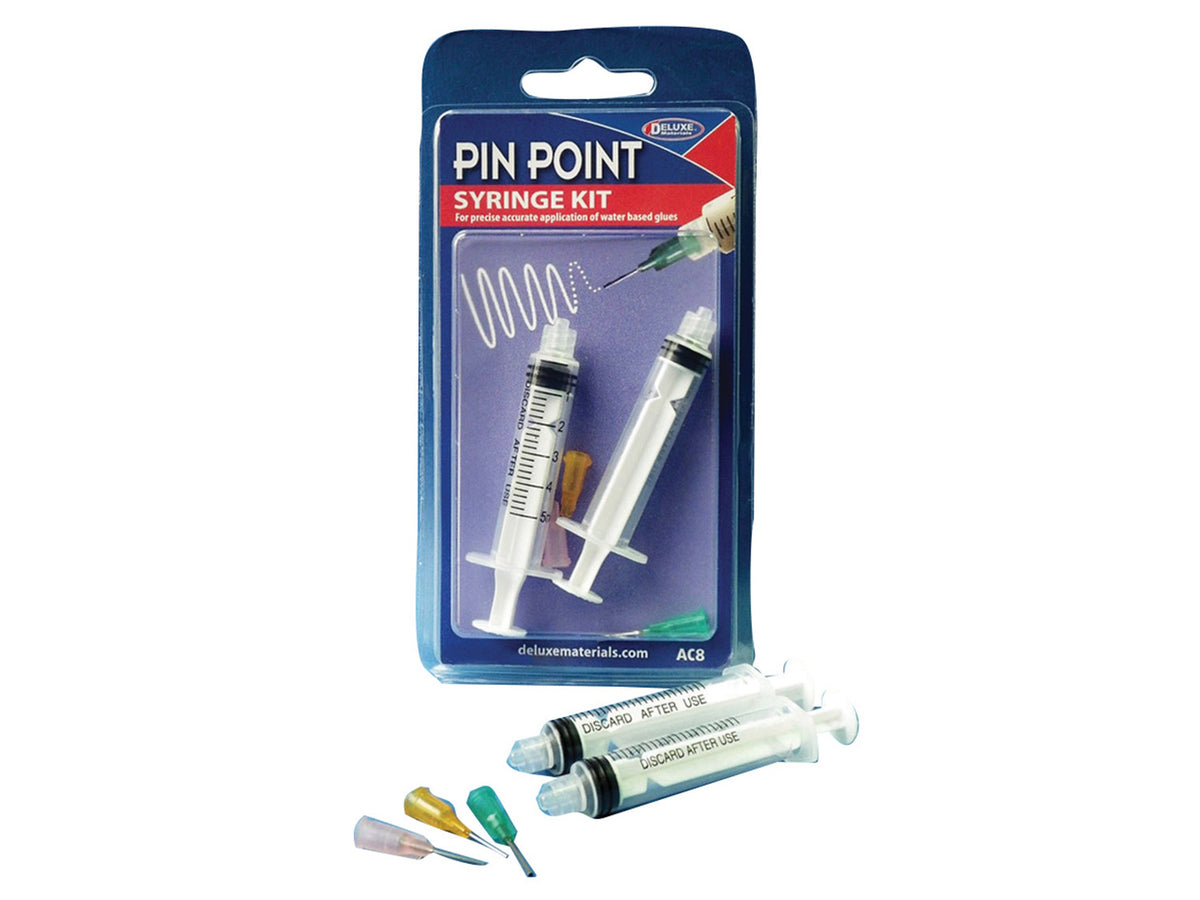 Deluxe Materials Pin Point Glue Syringe Kit DLAC-8