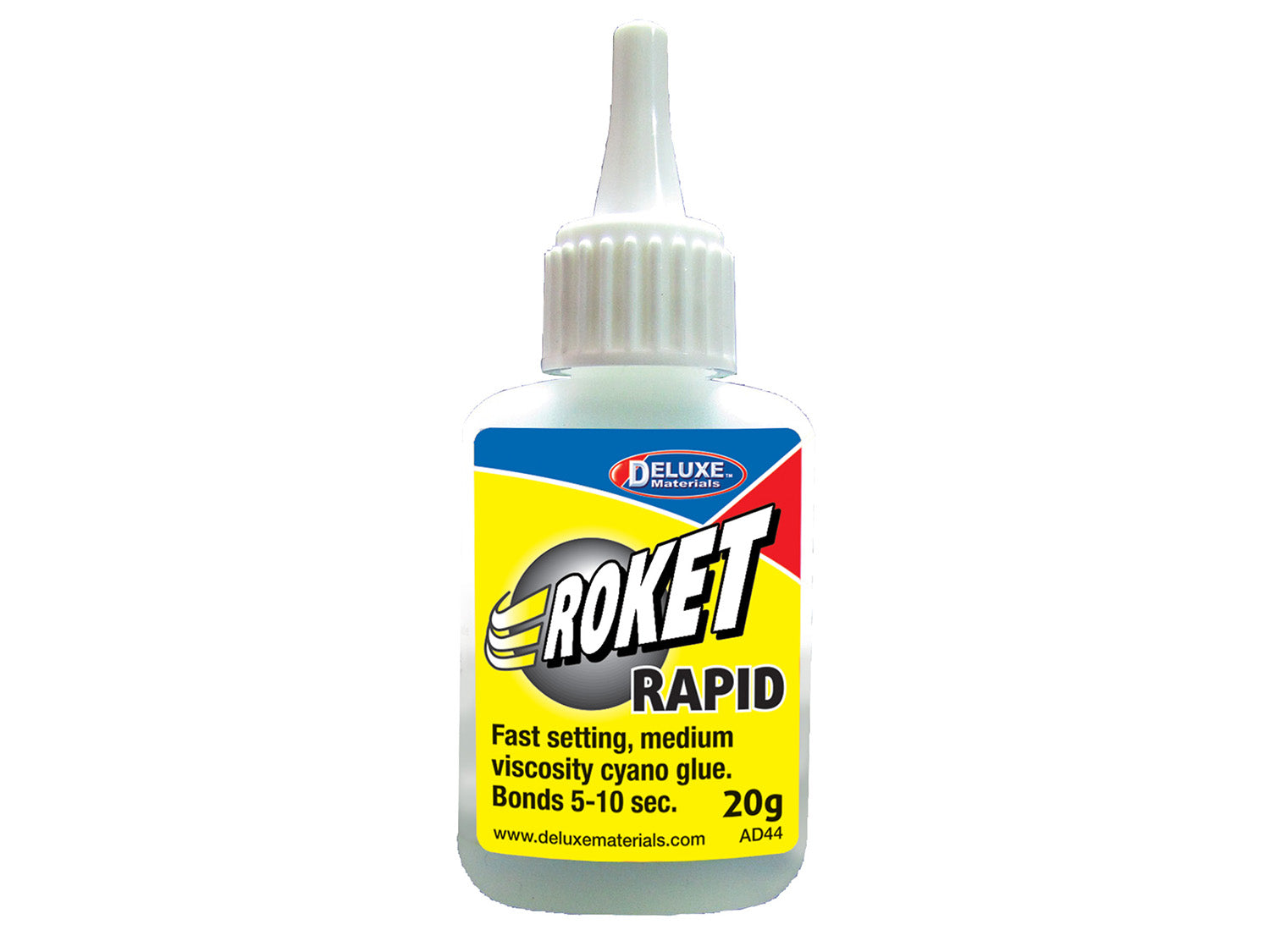 Deluxe Materials Roket Cyano Rapid (20g) DLAD-44