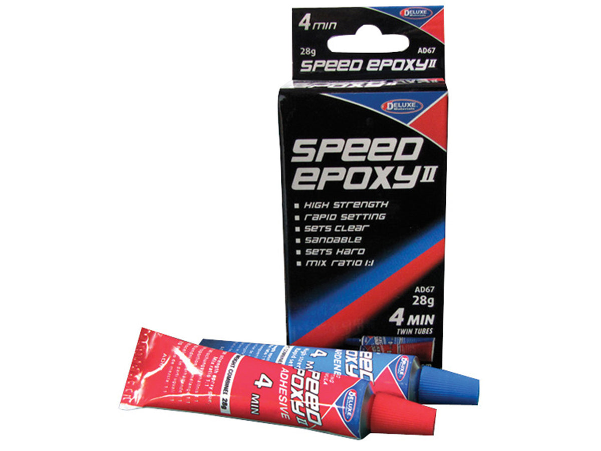 Deluxe Materials Speed Epoxy II 4min (28g Twin Tube) DLAD-67