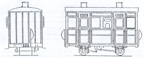 Dundas Models Accessory Kit to convert DM29 to Brake/Composite Coach DMDP02