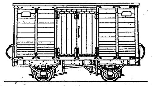 Dundas Models Tralee and Dingle Railway Butter Van Kit DMDT03