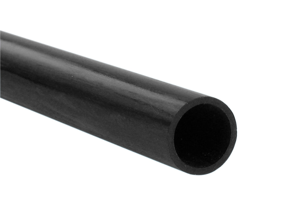 Carbon Fibre Round Tube, 2 x 1mm x 1m