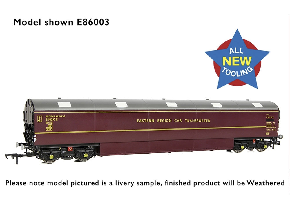 Efe Rail Newton Chambers Car Carrier BR Maroon [W] E86005