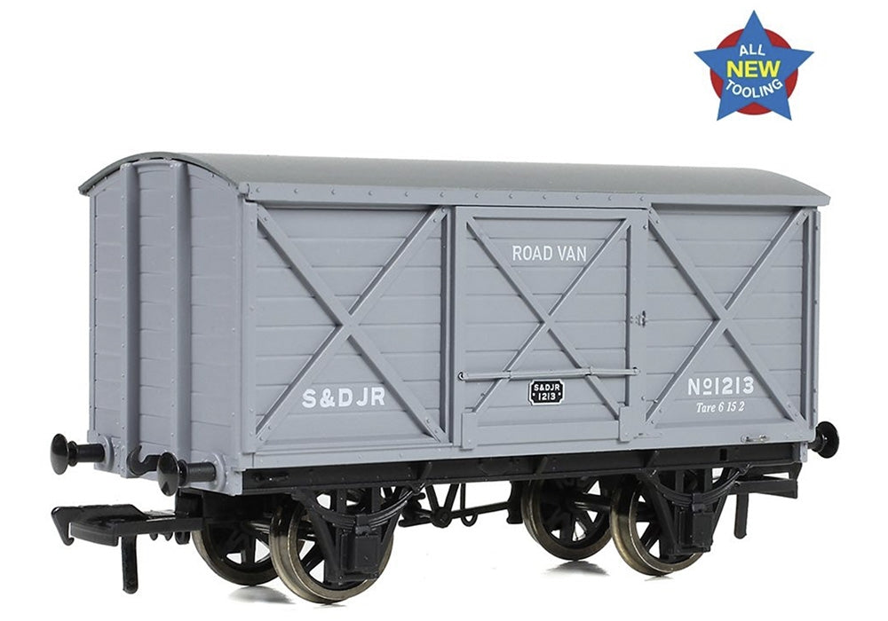 Efe Rail S&Djr 10 Ton Covered Van S&Djr Grey E87052