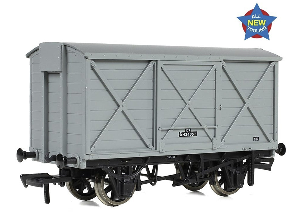 Efe Rail Lswr 10t Ventilated Van BR Grey E87055