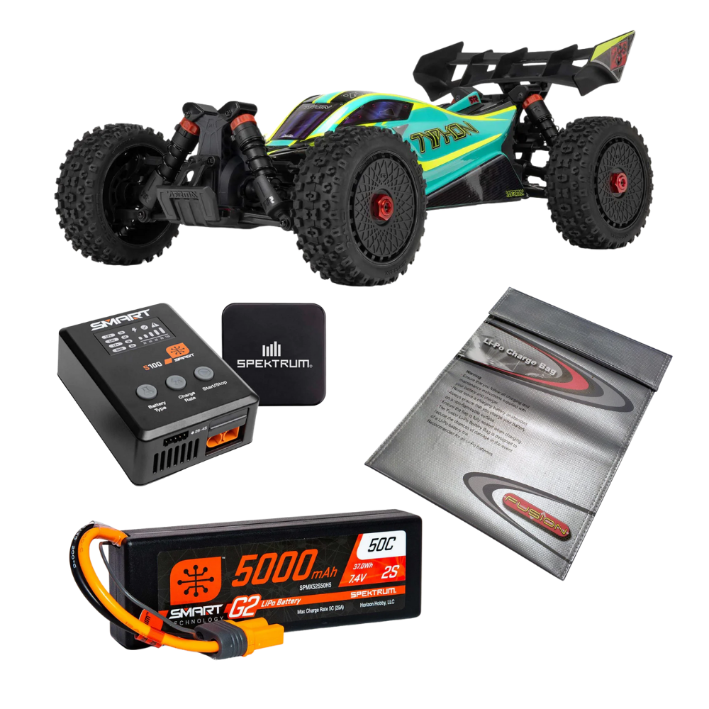 ARRMA TYPHON 223S 2S Completion Bundle