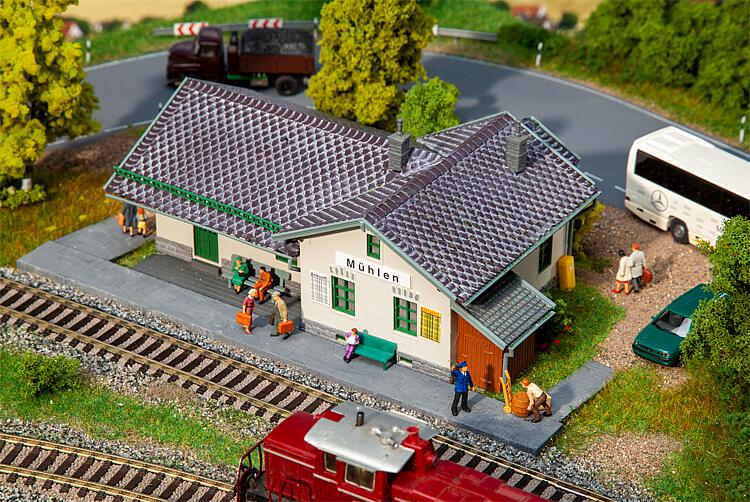 Faller Muhlen Station Kit II FA110150