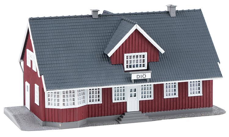 Faller Swedish Railway Station Kit FA110160