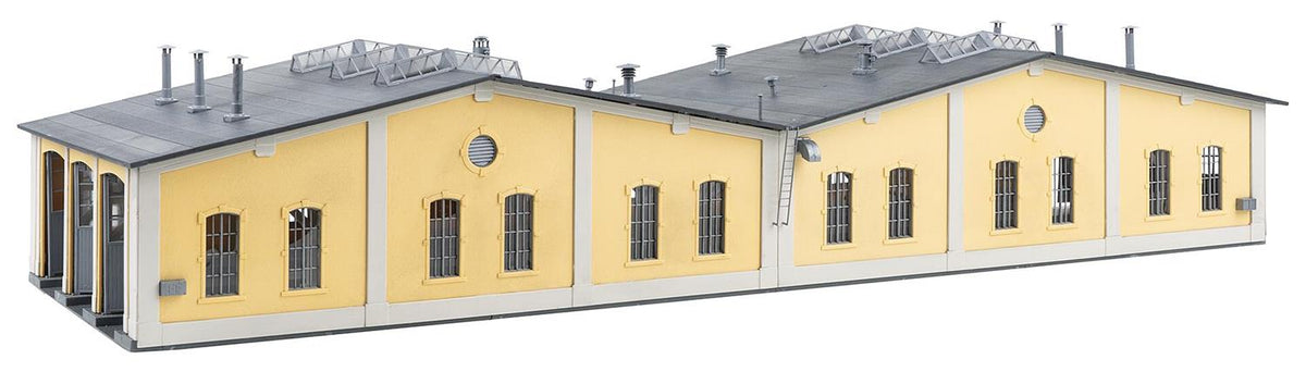 Faller Freilassing Three Road Engine Shed Kit II FA120082