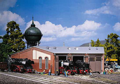 Faller Roundhouse Kit (3 Road - Long Type) I FA120177
