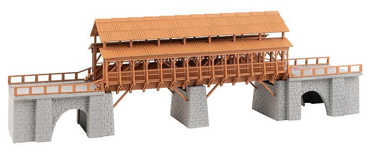 Faller Wooden Railway Bridge Kit I FA120527