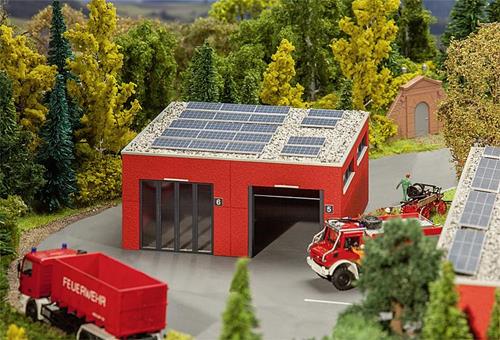 Faller Modern Fire Station Appliance Hall Kit V FA130161