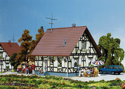 Faller Half Timbered One Family House Kit III FA130221