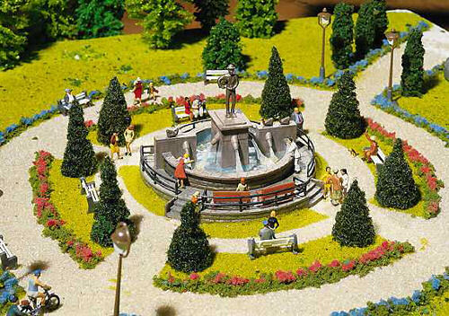 Faller Ornamental Fountain Kit III FA130232