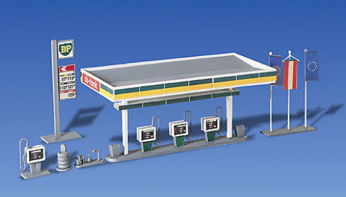 Faller Covered Petrol Pumps Kit IV FA130346