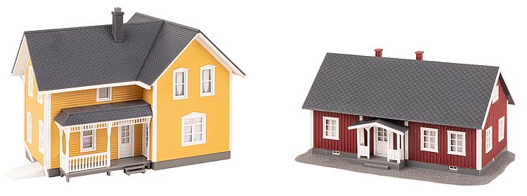 Faller Swedish Style Houses (2) Kit FA130604