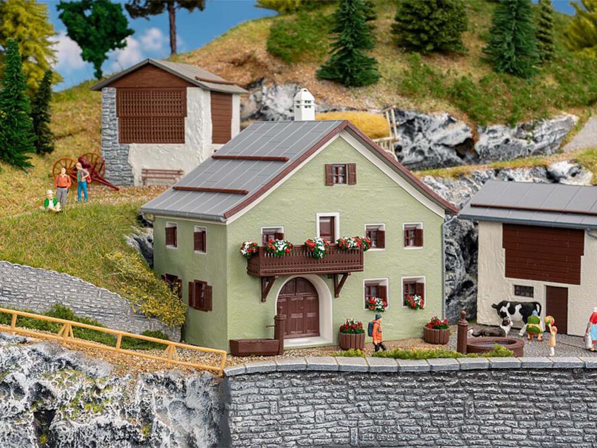 Faller Engadine Residential House Kit I FA130623
