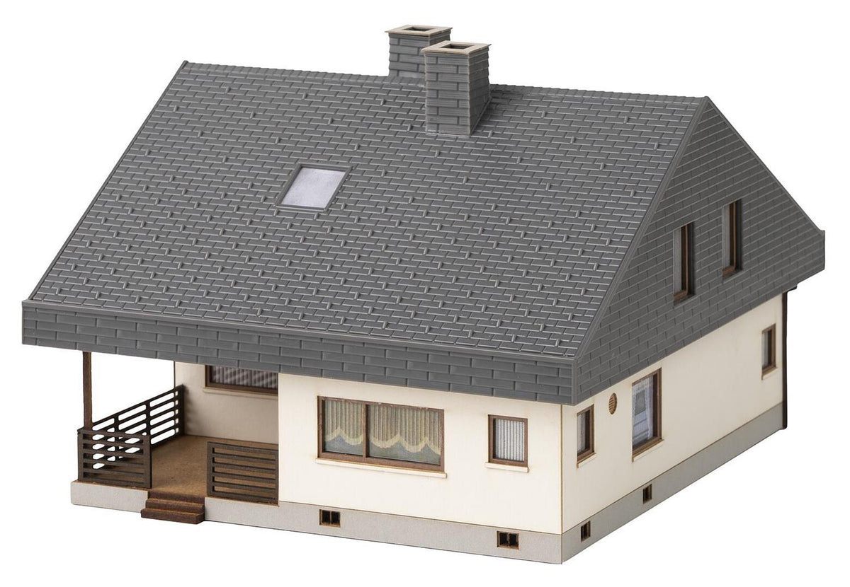 Faller Bungalow with Cement Panelled Roof Kit IV FA130644