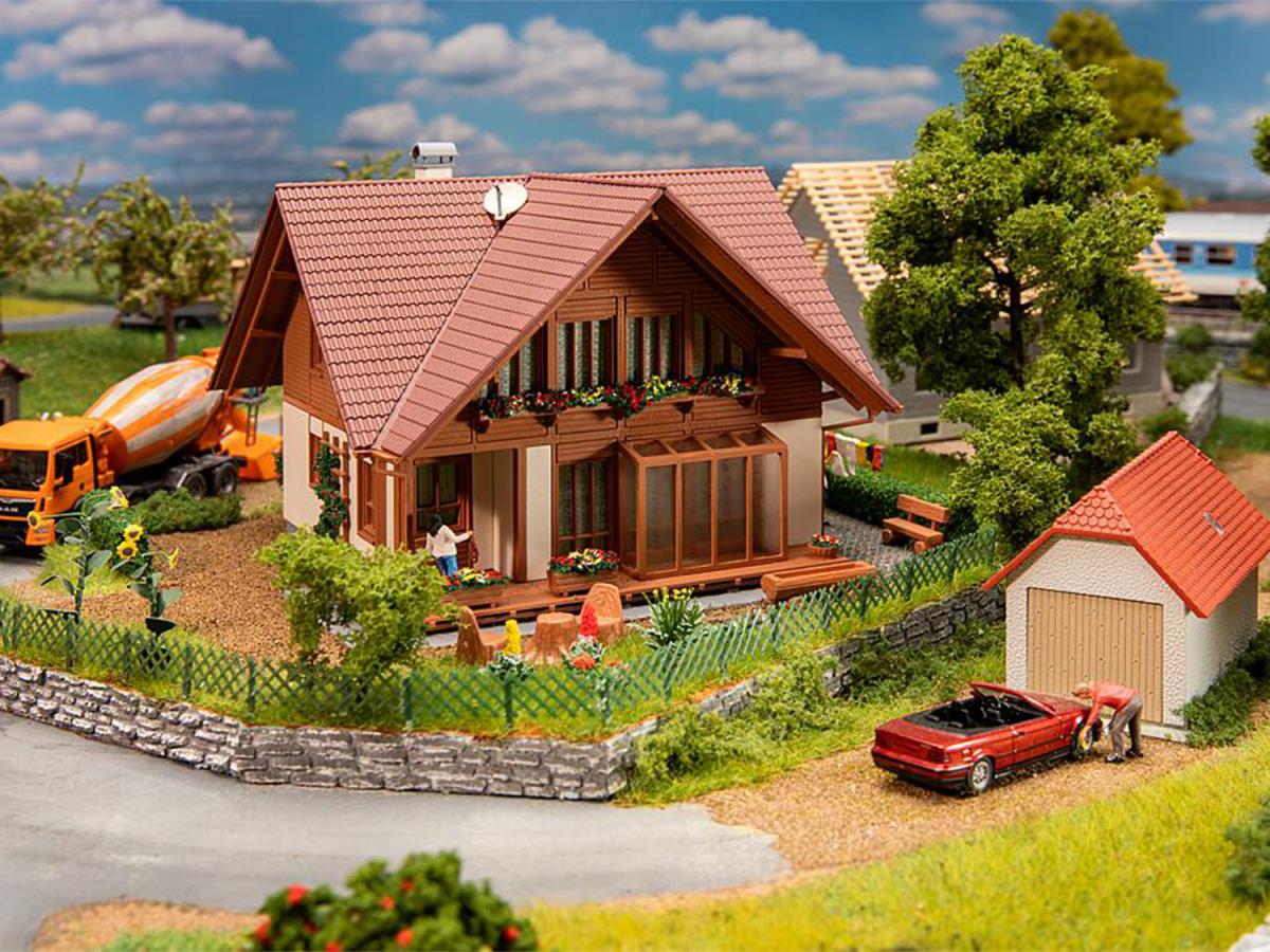 Faller Rustica Detached House Kit IV FA130659