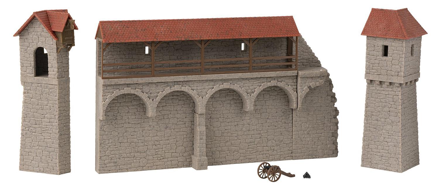Faller Medieval Town Towers & Walling Kit I FA130693
