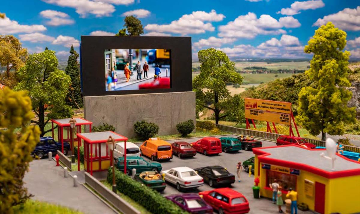 Faller Drive In Cinema Kit IV FA130880