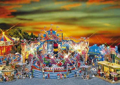 Faller Break Dance 1 Roundabout Fairground Kit with Motor IV FA140461