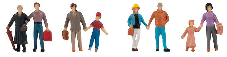 Faller Couples (4x2) Figure Set FA151620