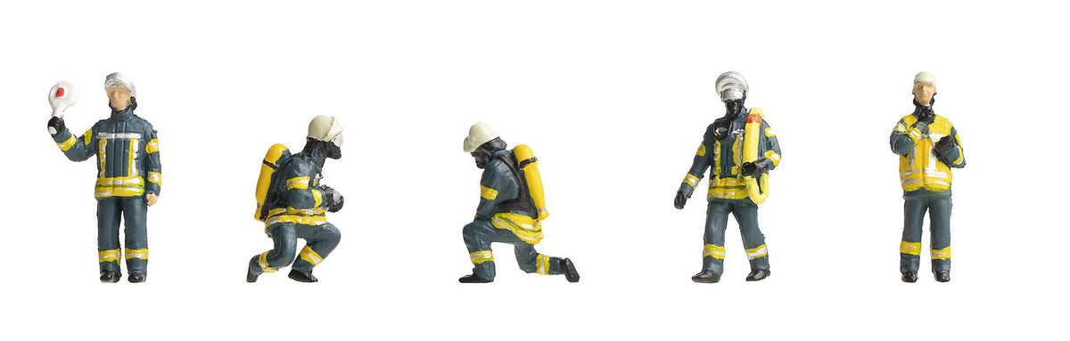 Faller Firefighters (Epoch VI) Figure Set 1 FA151637