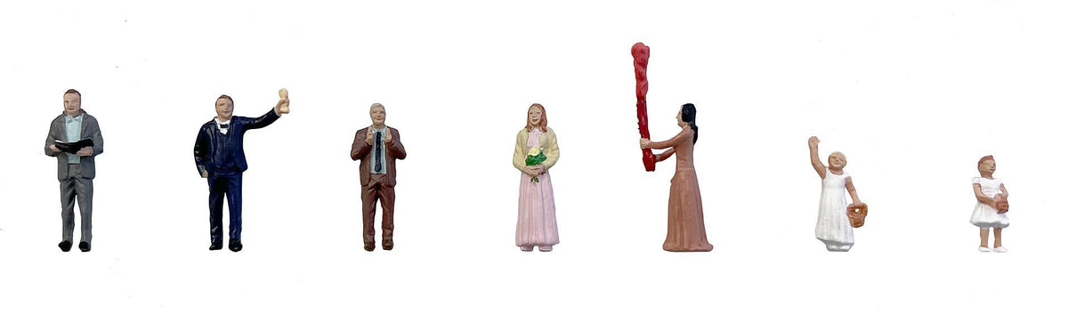 Faller Wedding Guests Figure Set FA151653