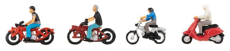 Faller Motorcyclists Figure Set FA151669
