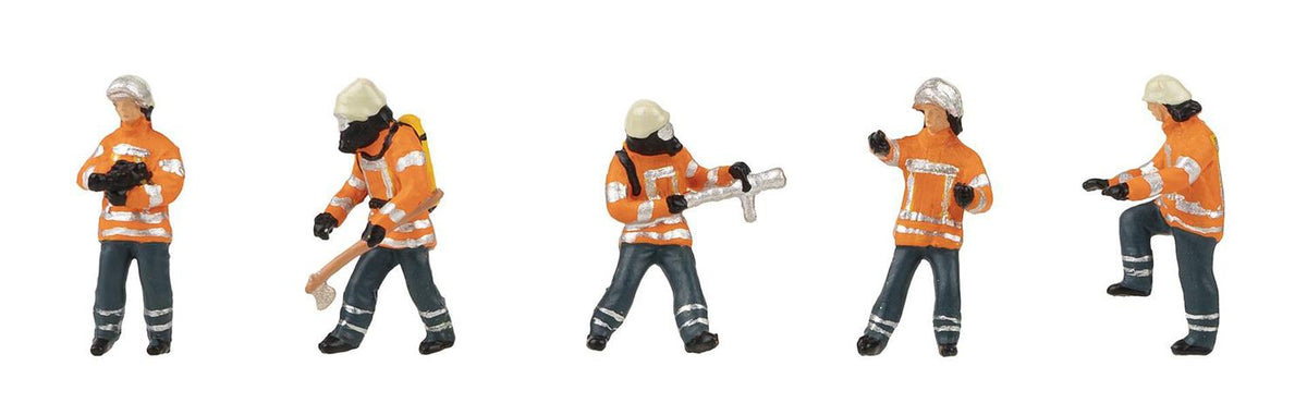 Faller Fire Fighters (5) Figure Set FA151680