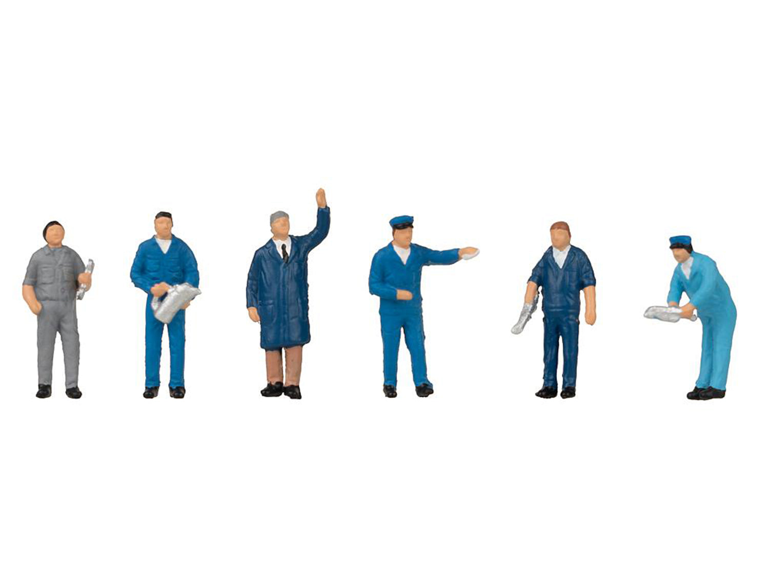 Faller Petrol Station Personnel (6) Figure Set FA151691