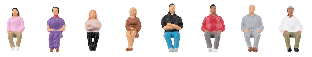 Faller Seated People (8) Figure Set FA151699