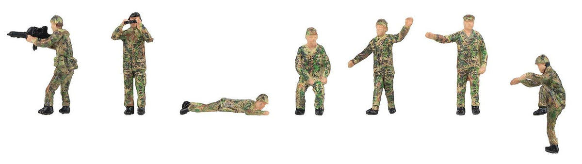 Faller Soldiers in Training Figure Set FA151751