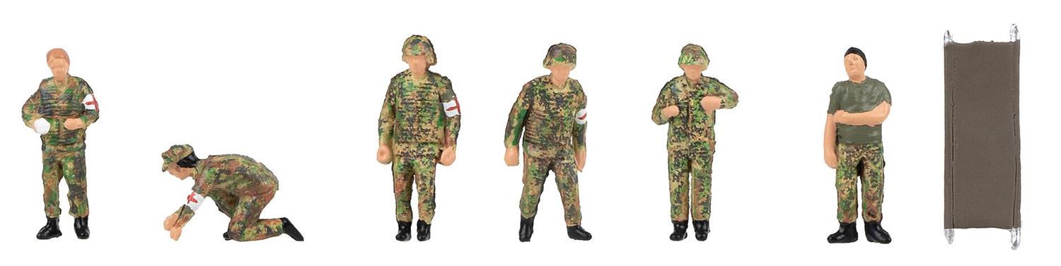 Faller Soldiers in Medical Service Figure Set FA151752