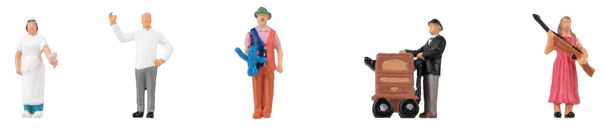 Faller Fairground Staff Figure Set FA151850