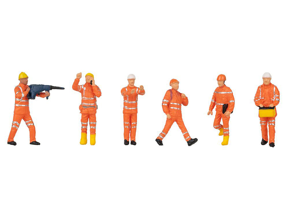 Faller Tunnel Construction Workers (6) Figure Set FA151851