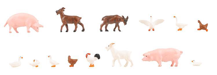 Faller Small Livestock Figure Set FA151920