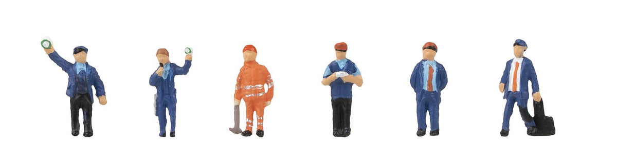 Faller Railway Staff (Epoch V) Figure Set FA155603