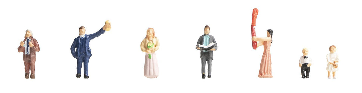 Faller Wedding Guests Figure Set FA155606