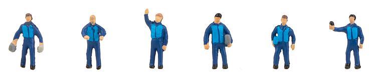 Faller Hermes Parcel Operatives Figure Set FA155608