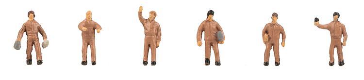 Faller UPS Parcel Operatives Figure Set FA155609