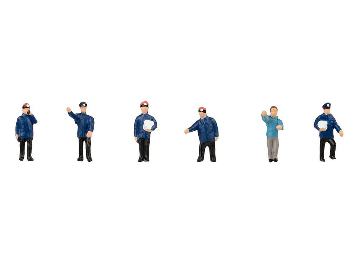 Faller Railway Maintenance Workers (6) Figure Set FA155615