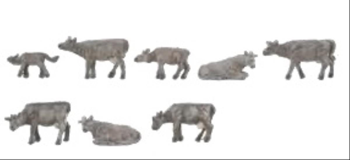 Faller Mountain Cows (8) Figure Set FA155904