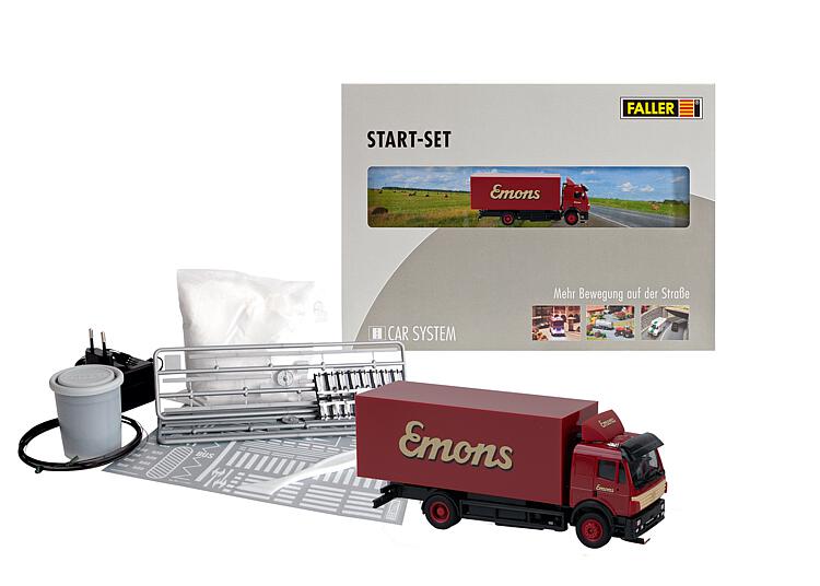 Faller Car System MB SK Lorry Emons Starter Set FA161487
