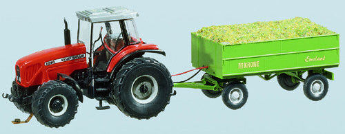 Faller Car System Massey Ferguson Tractor with Trailer V FA161536