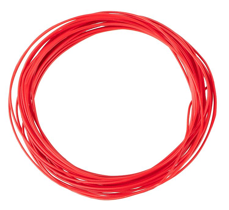 Faller Red Stranded Wire (0.04mm x 10m) FA163781