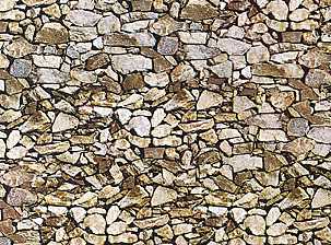 Faller Natural Stone Wall Card 250x125mm FA170610